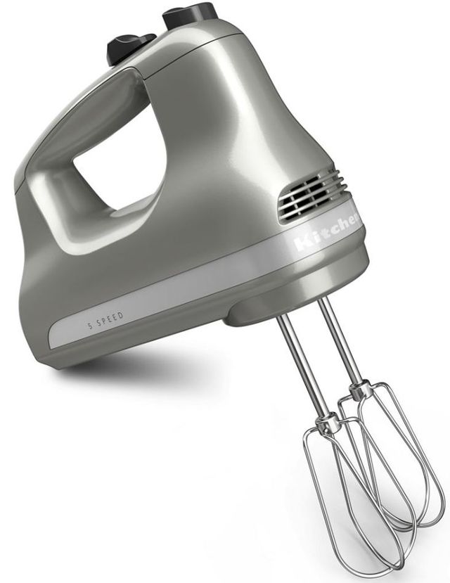KitchenAid® Ultra Power™ Contour Silver Hand Mixer-0