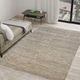 KAS Rugs Kauai Ivory Natural Horizon 5'x7' Area Rug-4