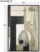 Uttermost® Fair Trade Black/Brown/Gray/Green Geometric Abstract Art-2