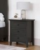 Modus Furniture Grace Raven Black Nightstand-1