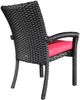 CabanaCoast® Customizable Brighton Wicker Outdoor Dining Arm Chair-2