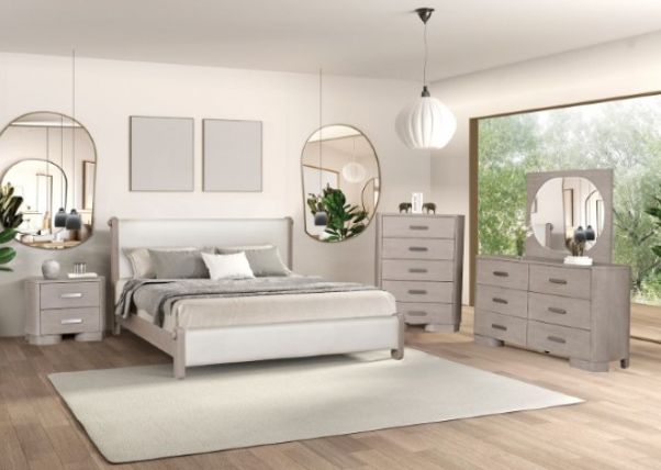 Furniture of America® Pocatello White Oak Dresser-1