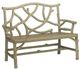 Currey & Company Woodland Portland Bench-1
