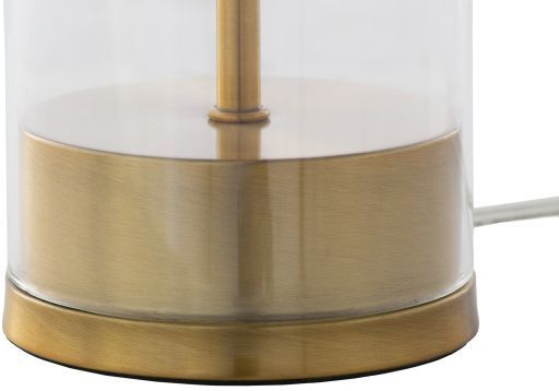 Surya Carthage Clear/Gold Table Lamp-3