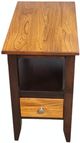 Amish Works Manhattan Brown Chairside Table-0