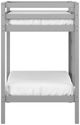 HH2 Home Caspian Gray Twin over Twin Youth Loft Bed-3
