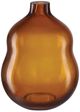 Currey & Company Amber & Gold Peking Amber Medium Double Gourd Vase-0