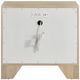 Universal Explore Home™ Oasis Beige Dockside 2-Drawer Nightstand-3