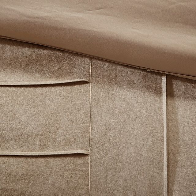 Olliix by Madison Park 7 Piece Beige Queen Dune Comforter Set-3