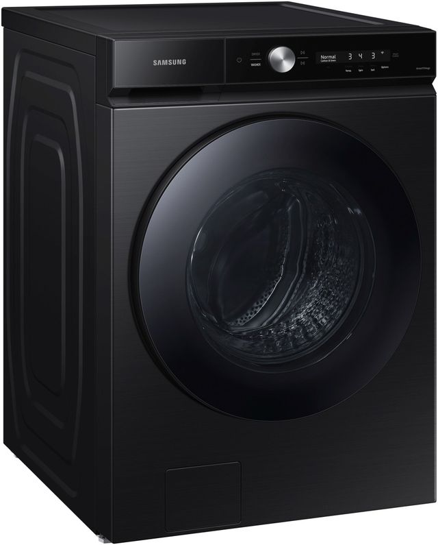 Samsung Bespoke 8700 Series Brushed Black Front Load Laundry Pair-3