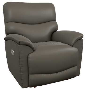 La-Z-Boy® Trouper Tar Power Rocking Recliner with Headrest-0