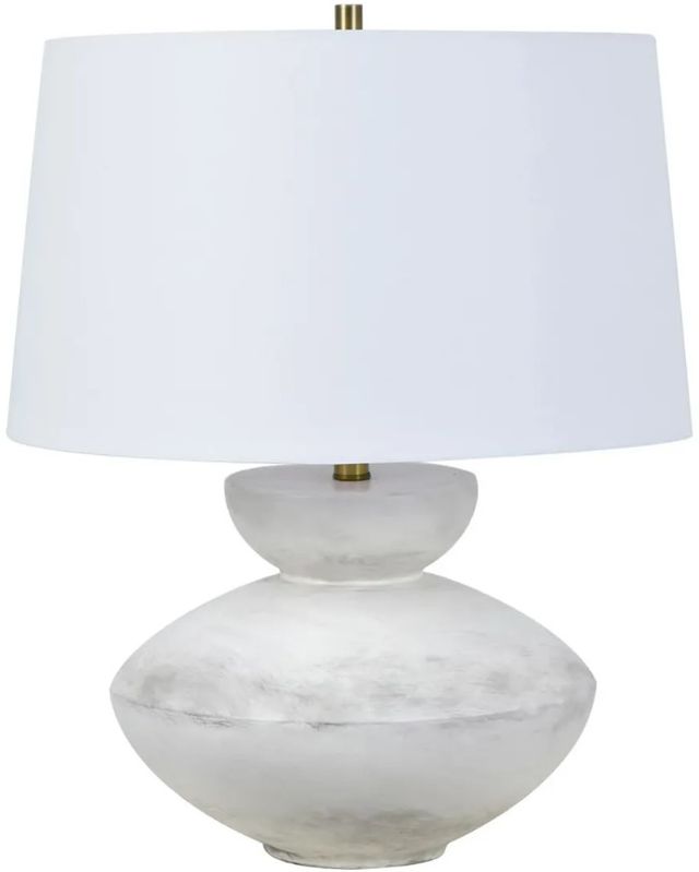 Crestview Collection Ashton White Table Lamp-0