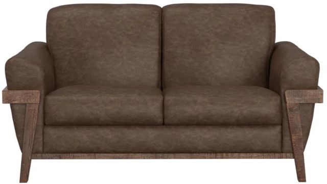 International Furniture Direct Loft Brown 69" Loveseat-2