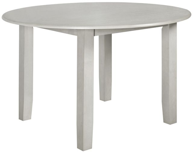 New Classic® Home Furnishings Pascal Driftwood Round Dining Table-0