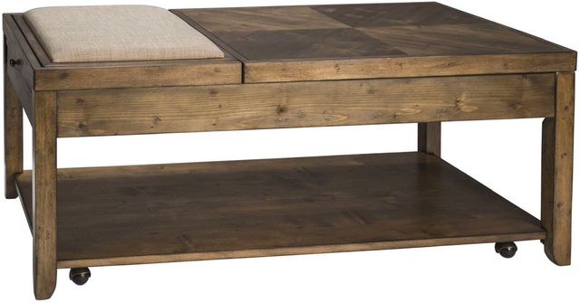 Liberty Furniture Mitchell 3-Piece Nutmeg Table Set-1