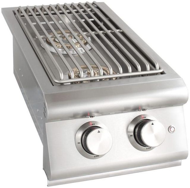 Blaze® Grills LTE 12.63" Stainless Steel Built In Double Side Burner-1