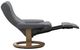 Stressless® by Ekornes® Customizable Wing Medium Power Recliner with Classic Base-3