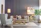 A & B Home Black/Gold Leaf Table Lamp-4