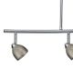 Cal® Lighting & Accessories Brushed Steel Serpentine Light-1