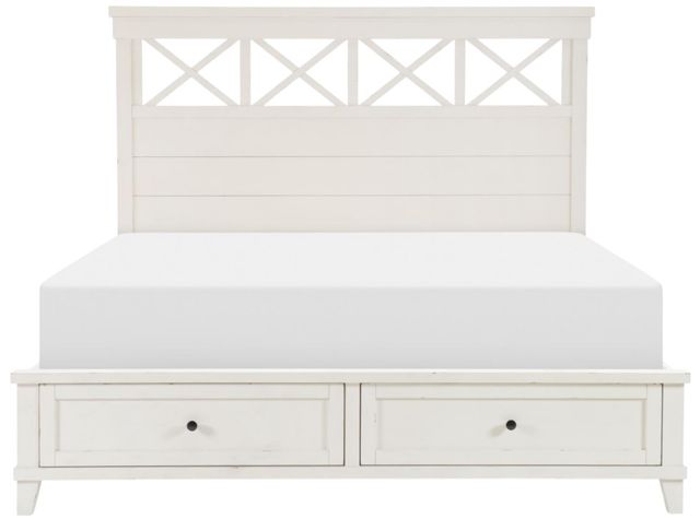 Legacy Classic XXX'S and OOO's Cotton Queen Storage Panel Bed-1