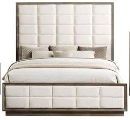 Coaster® Durango 5-Piece Cream/Washed Oak Queen Size Bedroom Set-1