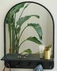 Magnolia Home by Joanna Gaines Rosie Black Mirror With Hooks and Shelf-0