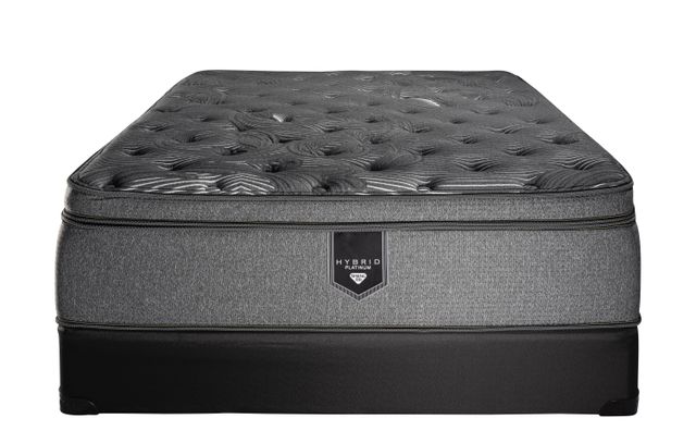 Spring Air® Hybrid Platinum Pacific 16" Plush Box Top Queen Mattress-2