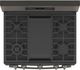 GE Profile™ 30" Fingerprint Resistant Black Stainless Steel Freestanding Natural Gas Range-4