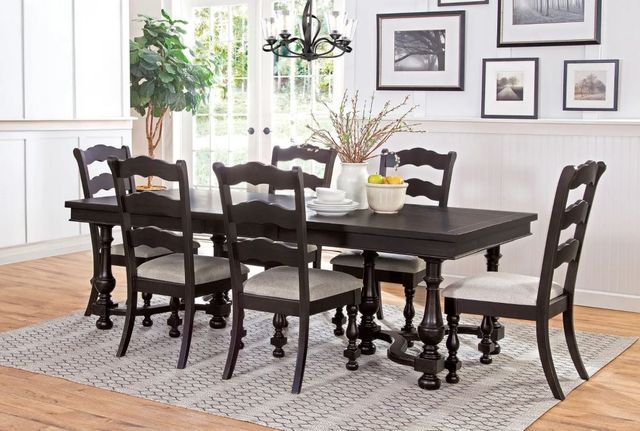 Sunny Designs™ Scottsdale Black Walnut Extension Table-1