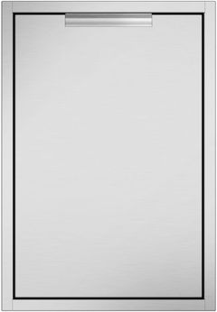DCS 20.31" Brushed Stainless Steel Outdoor Trash Bin