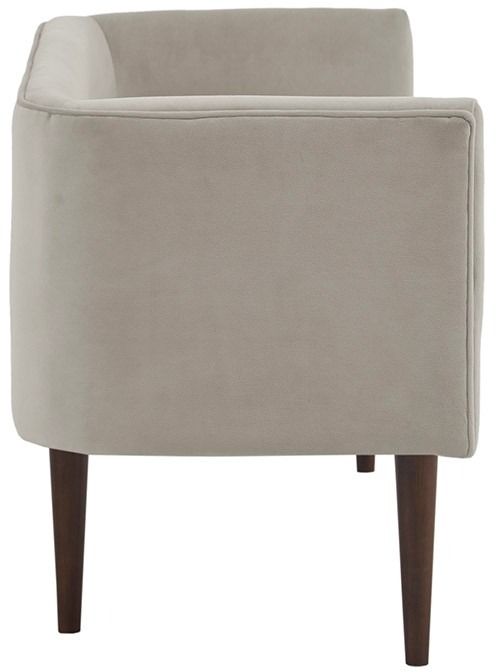 Olliix by Madison Park Cream Farrah Accent Bench -3