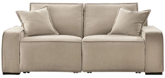 Benchcraft® Carceri 2-Piece Cashmere Power Reclining Small Spaced Sectional Sofa-0
