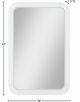 Meridian Furniture Sage White Dresser Mirror-2
