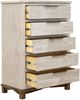 International Furniture Direct Golden Loft Gray Chest-4