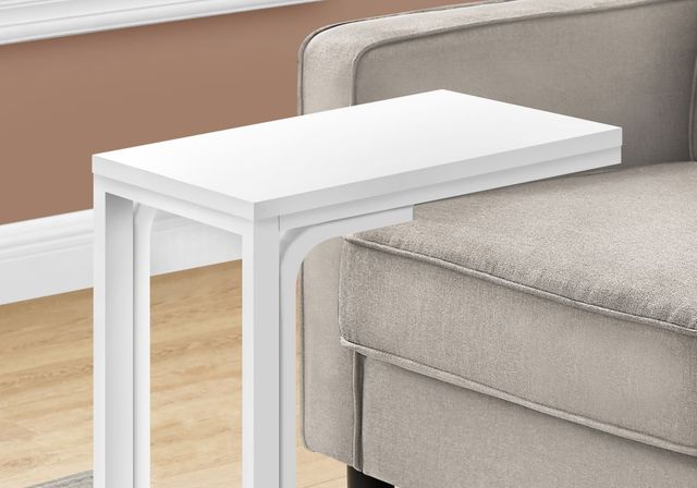 MMonarch Specialties Inc. White 25"H Accent Table -1