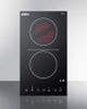 Summit® 12" Black Electric Cooktop-2