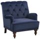 Homelegance® Holland Park Dark Blue Accent Chair-0