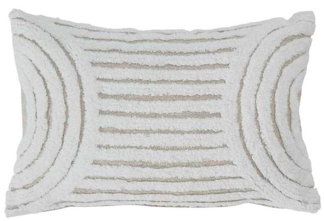Signature Design by Ashley® Farissen 4-Piece Tan/White Throw Pillow Set