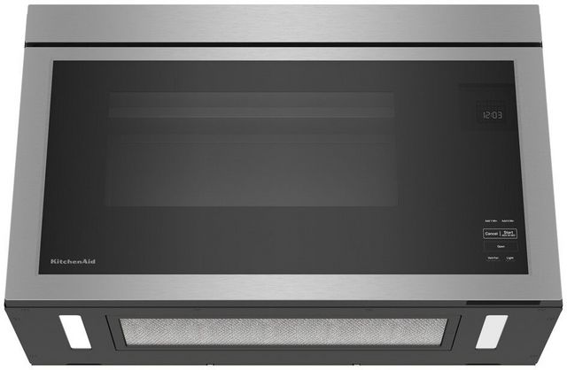 KitchenAid 30" Fingerprint Resistant Stainless Steel 1.1 cu. ft. Over the Range Microwave-3
