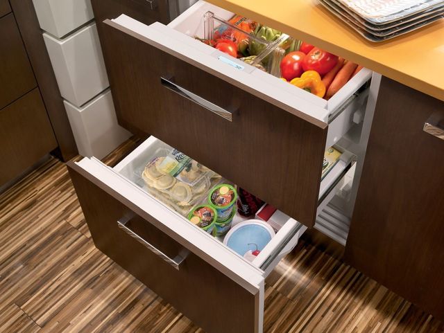 Sub-Zero Designer Series 30" 5 Cu. Ft. Panel Ready Refrigerator/Freezer Drawers-1