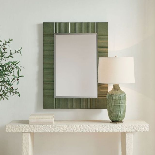 Uttermost® Quincey Olive Green Mirror-2