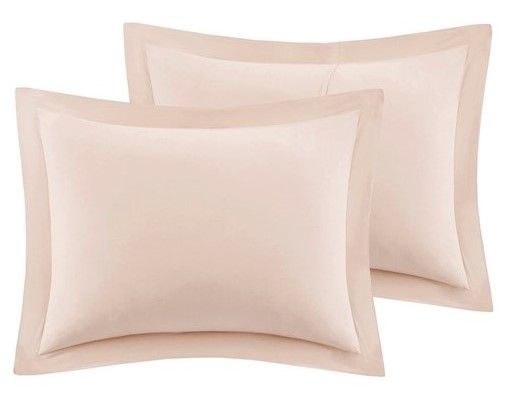 Olliix by Madison Park Sarasota Blush King/Cal King Microcell Down Alternative Comforter Mini Set-2