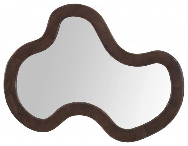 Meridian Furniture Oblique Brown Mirror-2