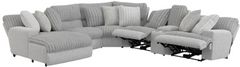 Catnapper® Abraxas 6-Piece Moonstruck Power U-Shape Reclining Sectional with Console