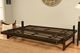 Kodiak Furniture Aspen Oregon Trail Saddle/Reclaim Mocha Full Futon with Mattress-1