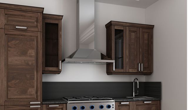 Hotte de cuisinière murale de 30 po Faber® Nova Pro - Acier inoxydable-1