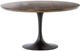 Four Hands Powell English Brown Oak Dining Table with Dark Rustic Base-0