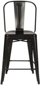 Liberty Furniture Vintage Series Black Back Counter Chair - Set of 2-3