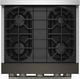 KitchenAid® 30" Black Ore Pro Style Gas Range with No Preheat Air Fry Mode-2