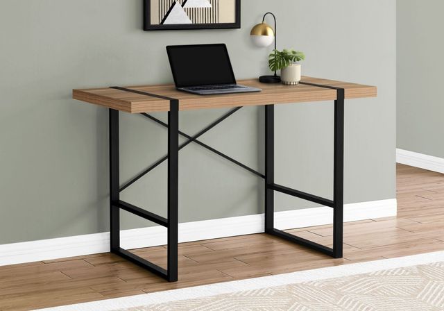 Monarch Specialties Inc. Light Brown Computer Desk